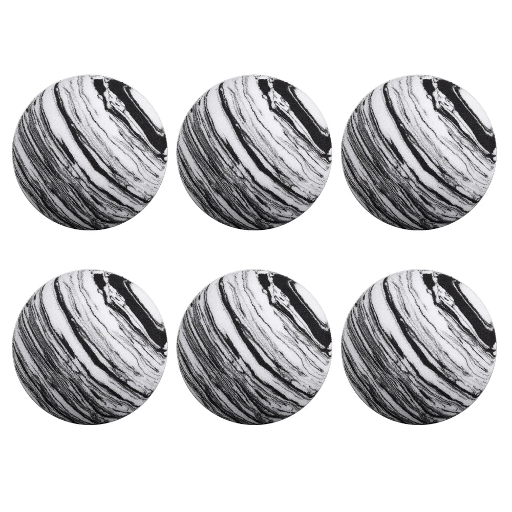 12Pcs/Bag Golf Balls 42Mm Diameter Sports Balls Rainbow Foam Practice Golf Balls for Indoor or Outdoor Golf Training Balls New