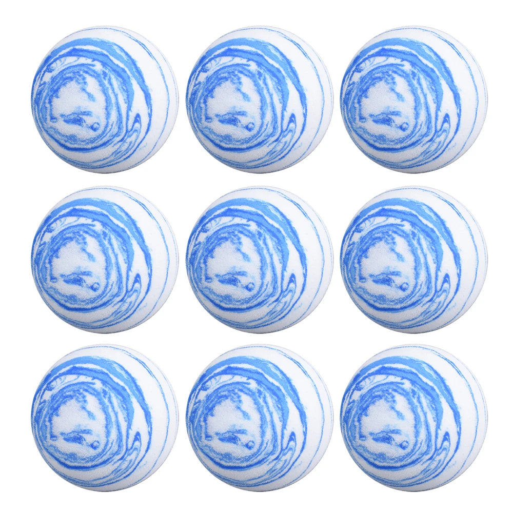 12Pcs/Bag Golf Balls 42Mm Diameter Sports Balls Rainbow Foam Practice Golf Balls for Indoor or Outdoor Golf Training Balls New
