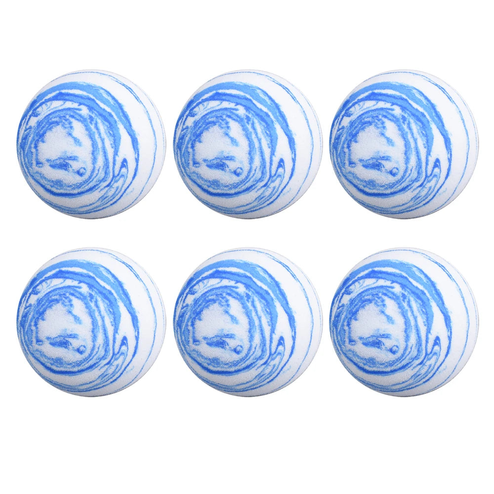 12Pcs/Bag Golf Balls 42Mm Diameter Sports Balls Rainbow Foam Practice Golf Balls for Indoor or Outdoor Golf Training Balls New