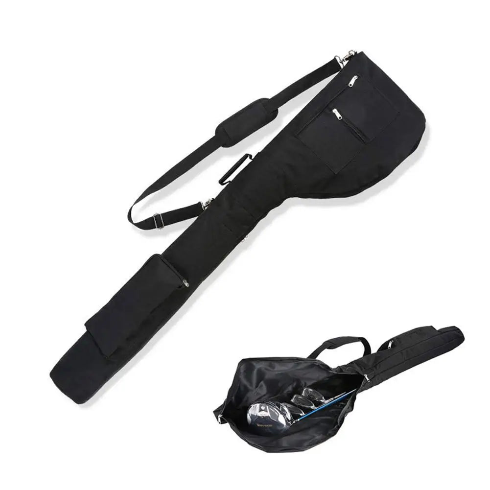 Golf Sunday Bag Golf Club Bag Mini Golf Bag Training Practice Golf Bag Travel Case Foldable Golf Bags for Men Women