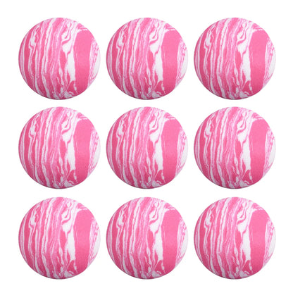 12Pcs/Bag Golf Balls 42Mm Diameter Sports Balls Rainbow Foam Practice Golf Balls for Indoor or Outdoor Golf Training Balls New