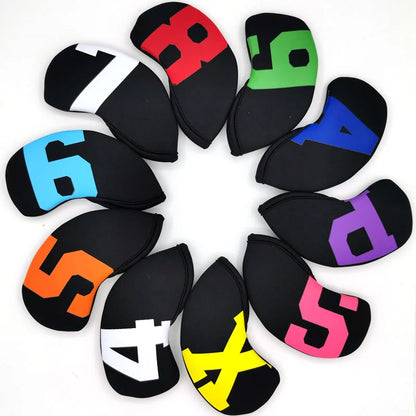 Waterproof Neoprene Golf Club Iron Cover Golf Iron Head Covers Golf Club Iron Headovers Golf Equipment