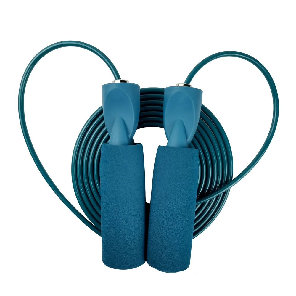 2.8M Professional Bearing Steel Wire Jump Rope Adult Fitness Fat Burning Jump Rope Sports Competition Jump Rope Non-Slip Sponge