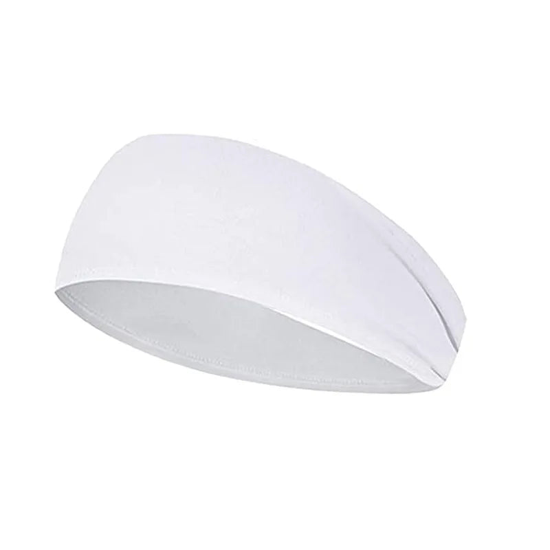 Sports Headband Running Fitness Sweatband Elastic Absorbent Sweat Cycling Jog Tennis Yoga Gym Head Band Hair Bandage Men Women